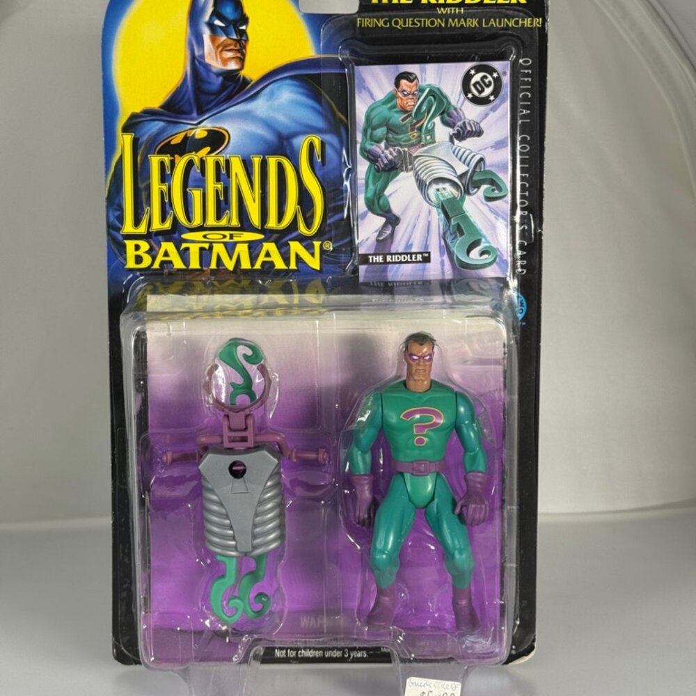 KENNER Legends of Batman THE RIDDLER 1995 Action Figure